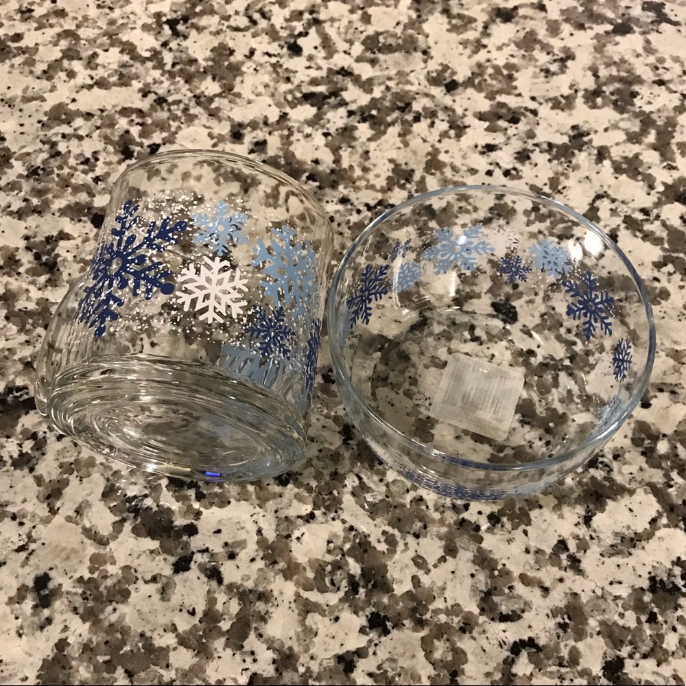 Libbey Snowflake Mug & Bowl Set!❄️